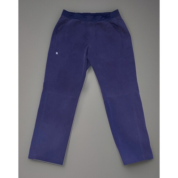 Figs (Large/Short) Men’s Axim 2.0 Cargo Pants Purple Nurse Scrub Straight Leg - Picture 1 of 12